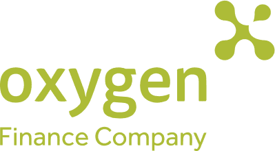 oxygen x logo in lemon