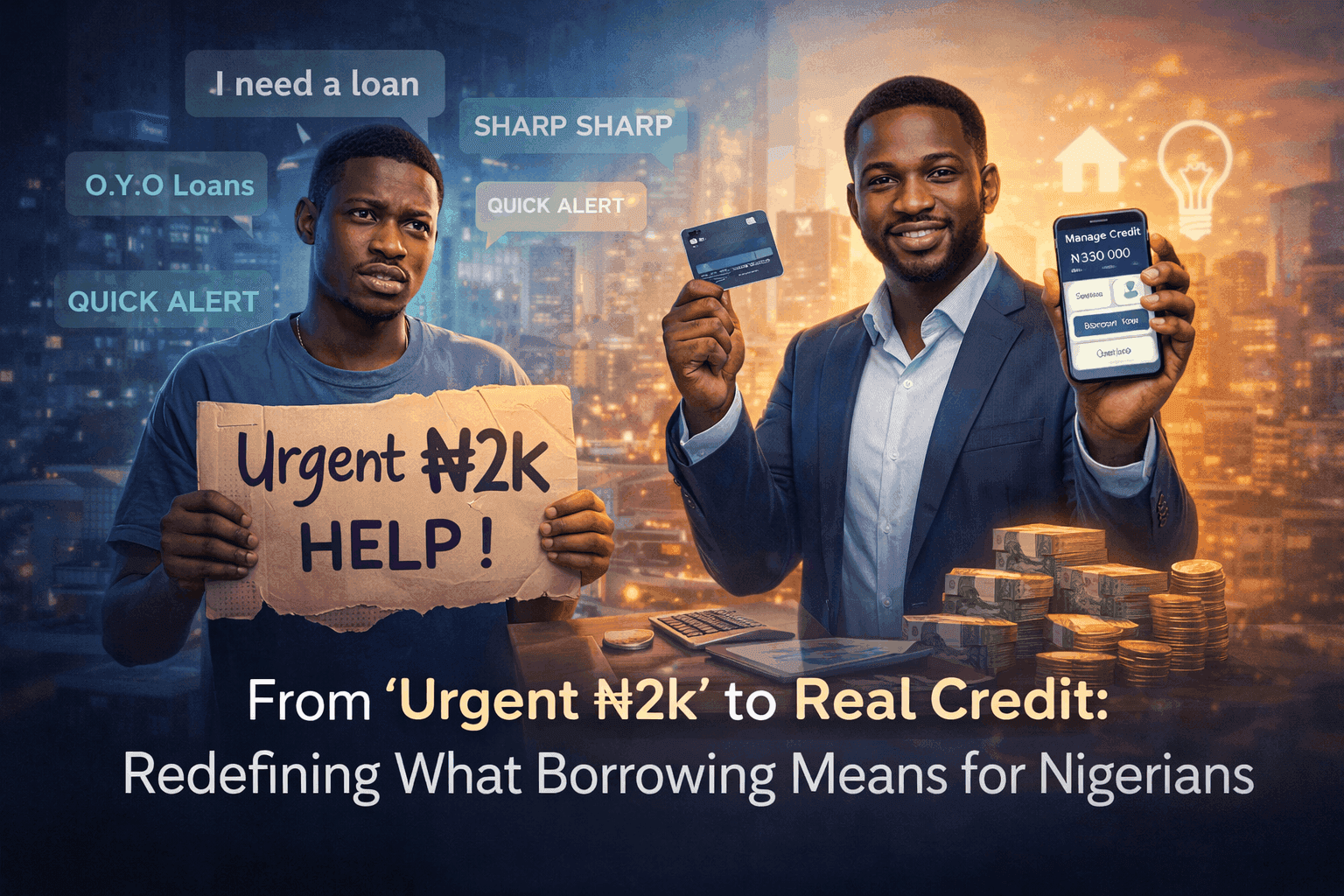 From “Urgent ₦2k” to Real Credit: Redefining What Borrowing Means for Nigerians. 